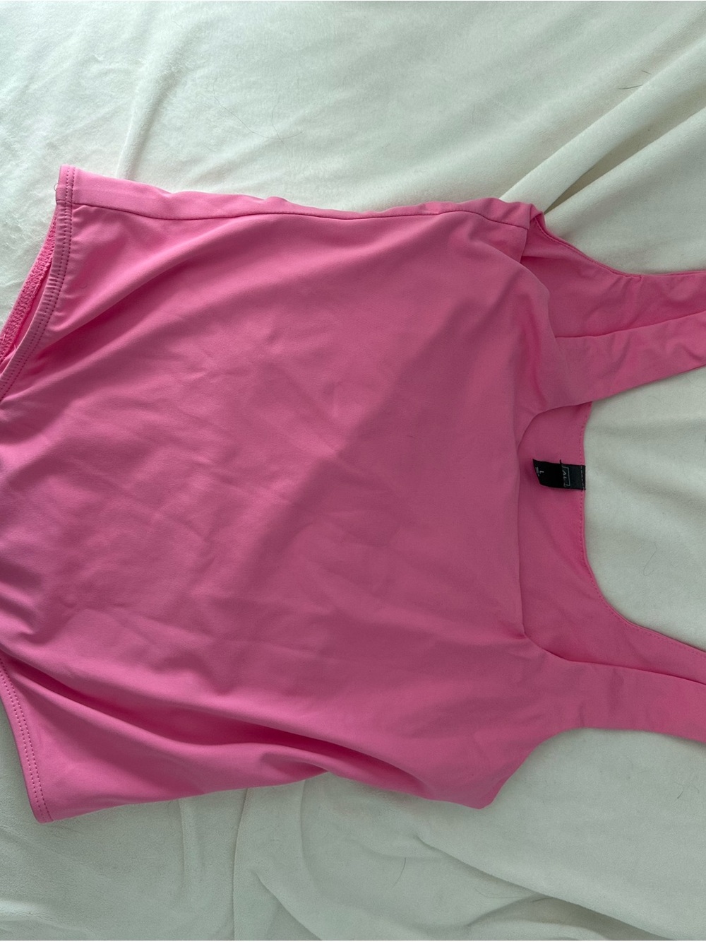 Alya Pink Scoop Neck Tank Top